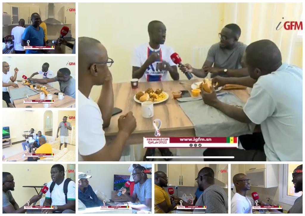 CM Qatar 2022 : dans l\'intimité des journalistes sénégalais, à DOHA