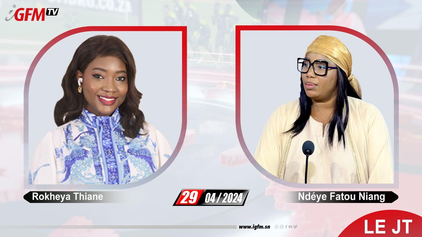 JT: le résumé de l\'actualité du jour avec  Ndéye Fatou Niang et Kiya