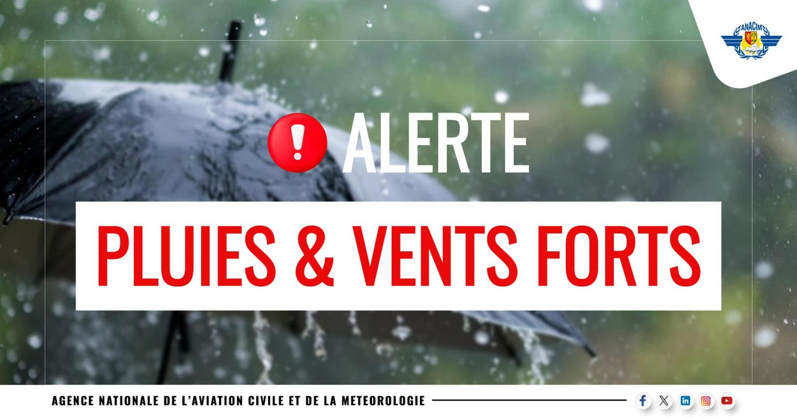 MÉTÉO : la situation pluviométrique au Sénégal pour les prochaines heures