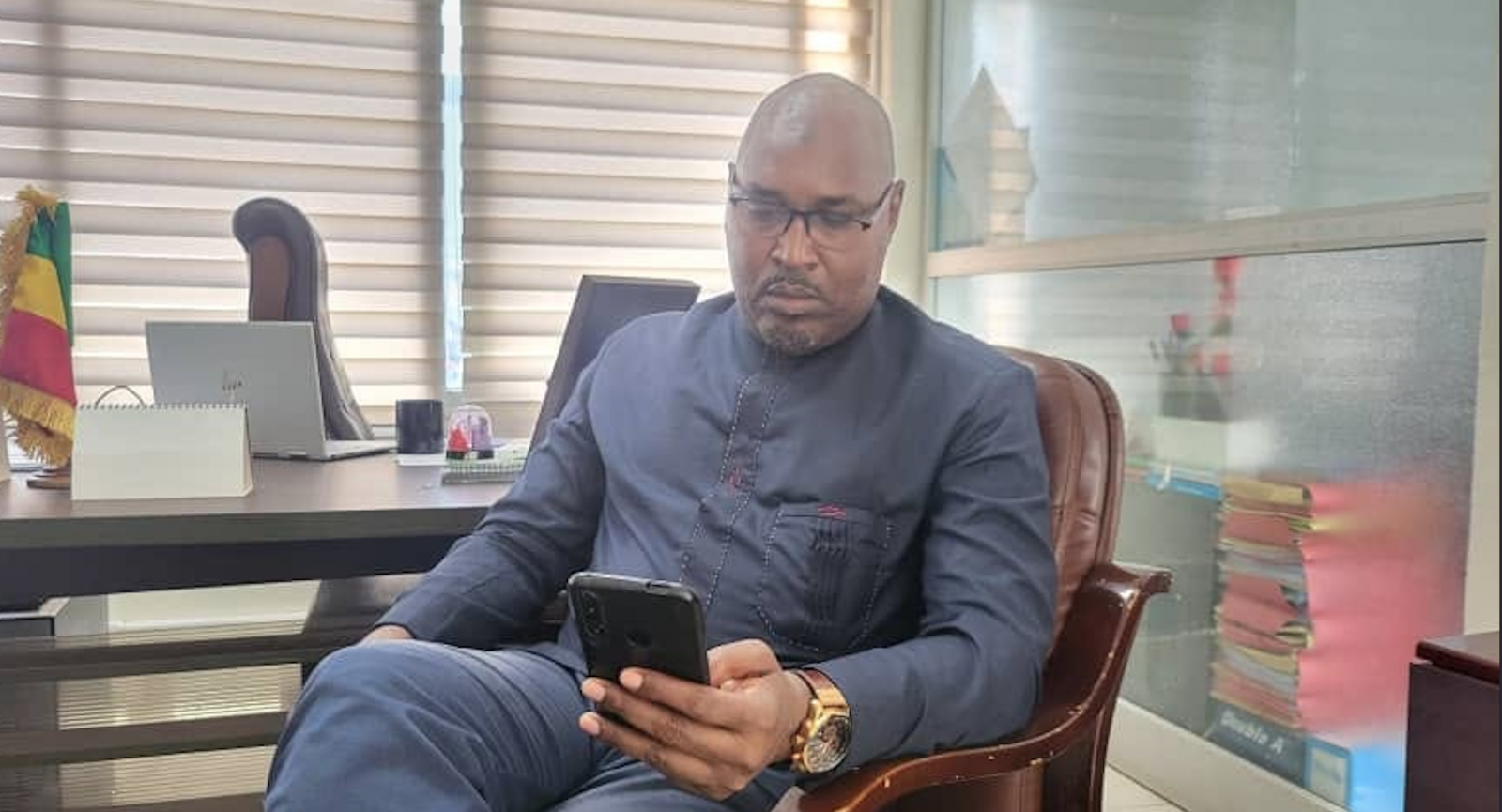 Adama Fall après son audition : «J\'ai pris l\'engagement de rembourser et on m\'a libéré… »