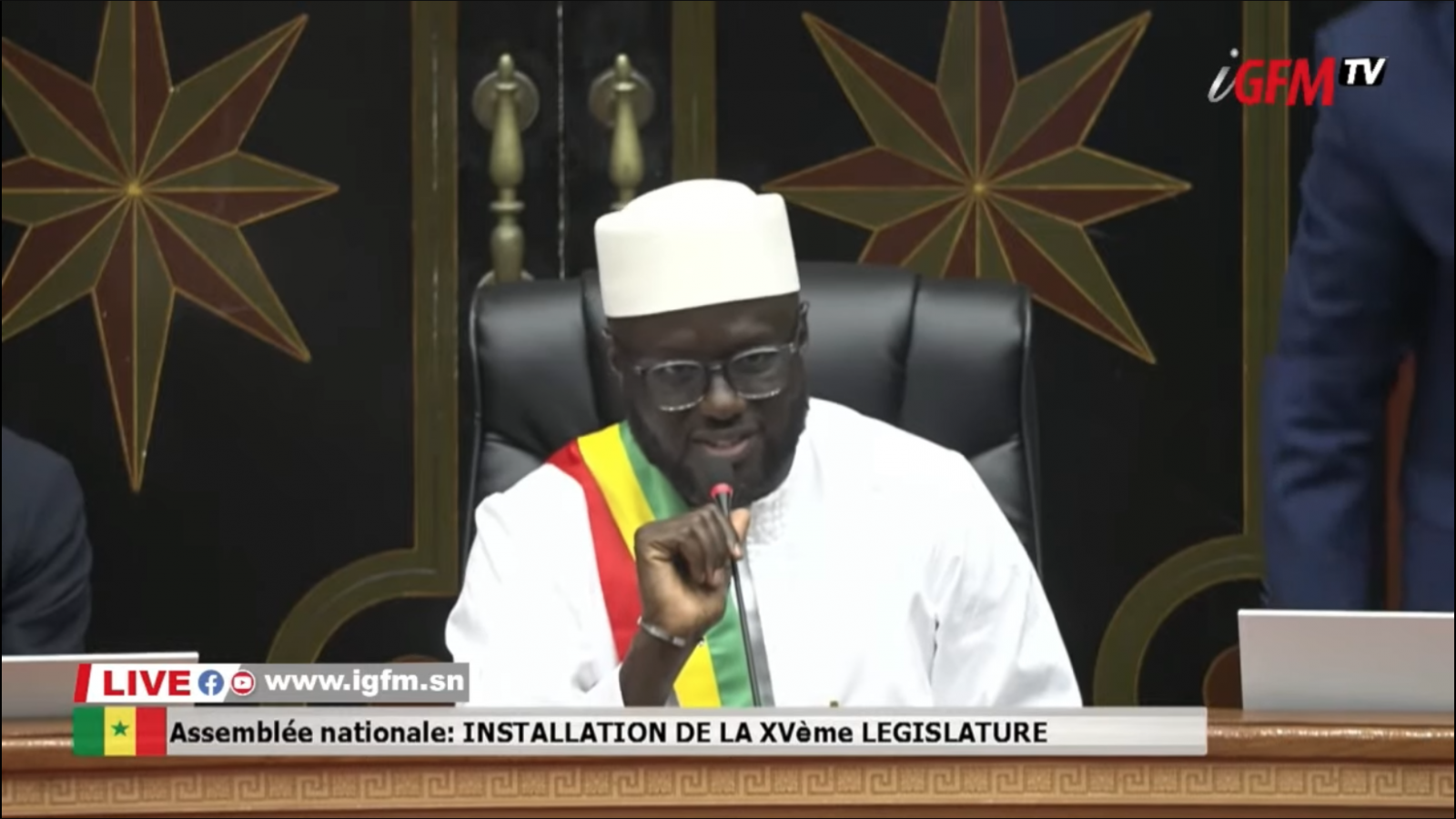 OFFICIEL : El Malick Ndiaye élu président de l’Assemblée nationale du Sénégal