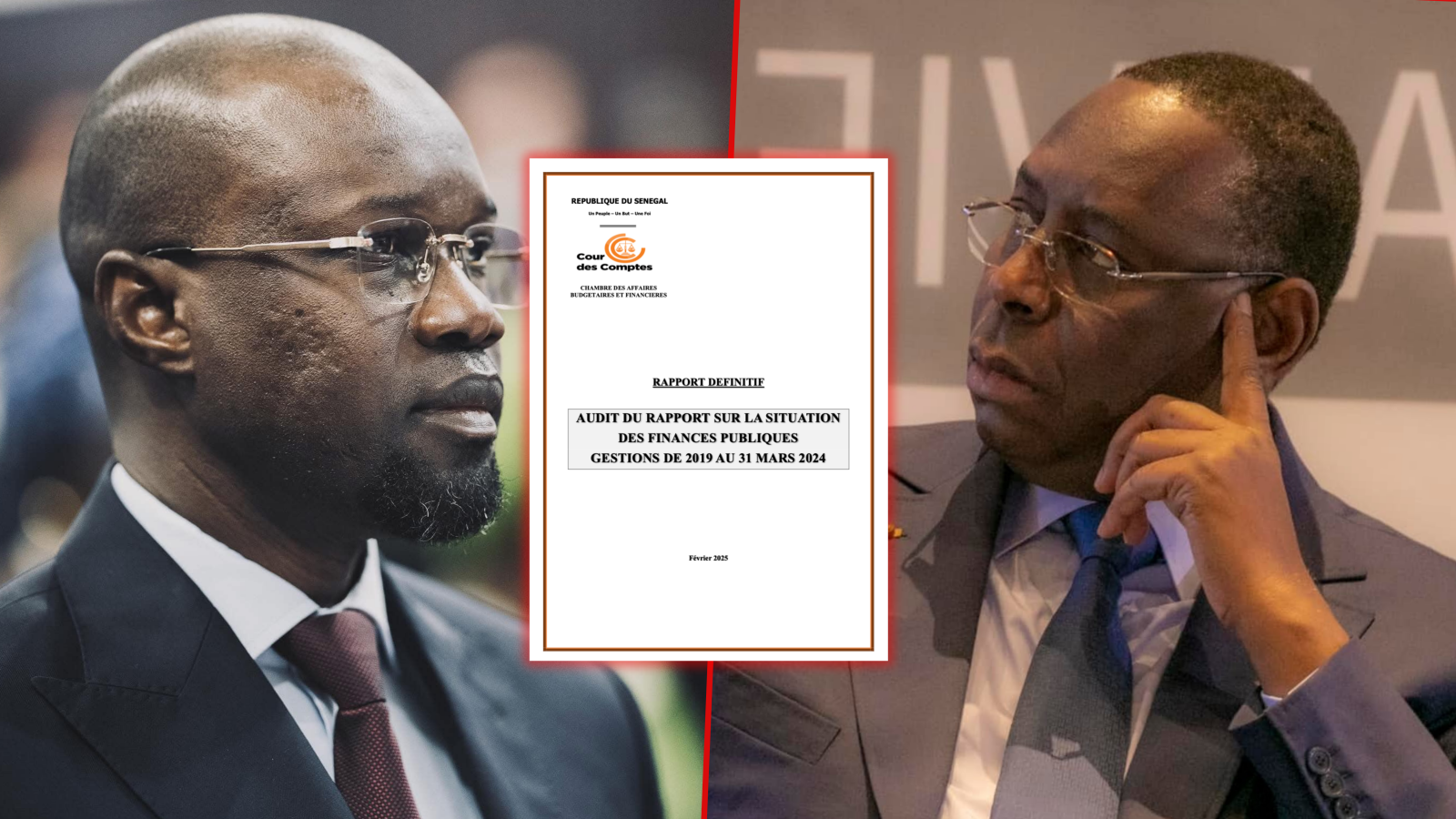 Sénégal : Audit de la cour des comptes –Une dette cachée de 18 558 milliards et un déficit réel de 12,3% du PIB!