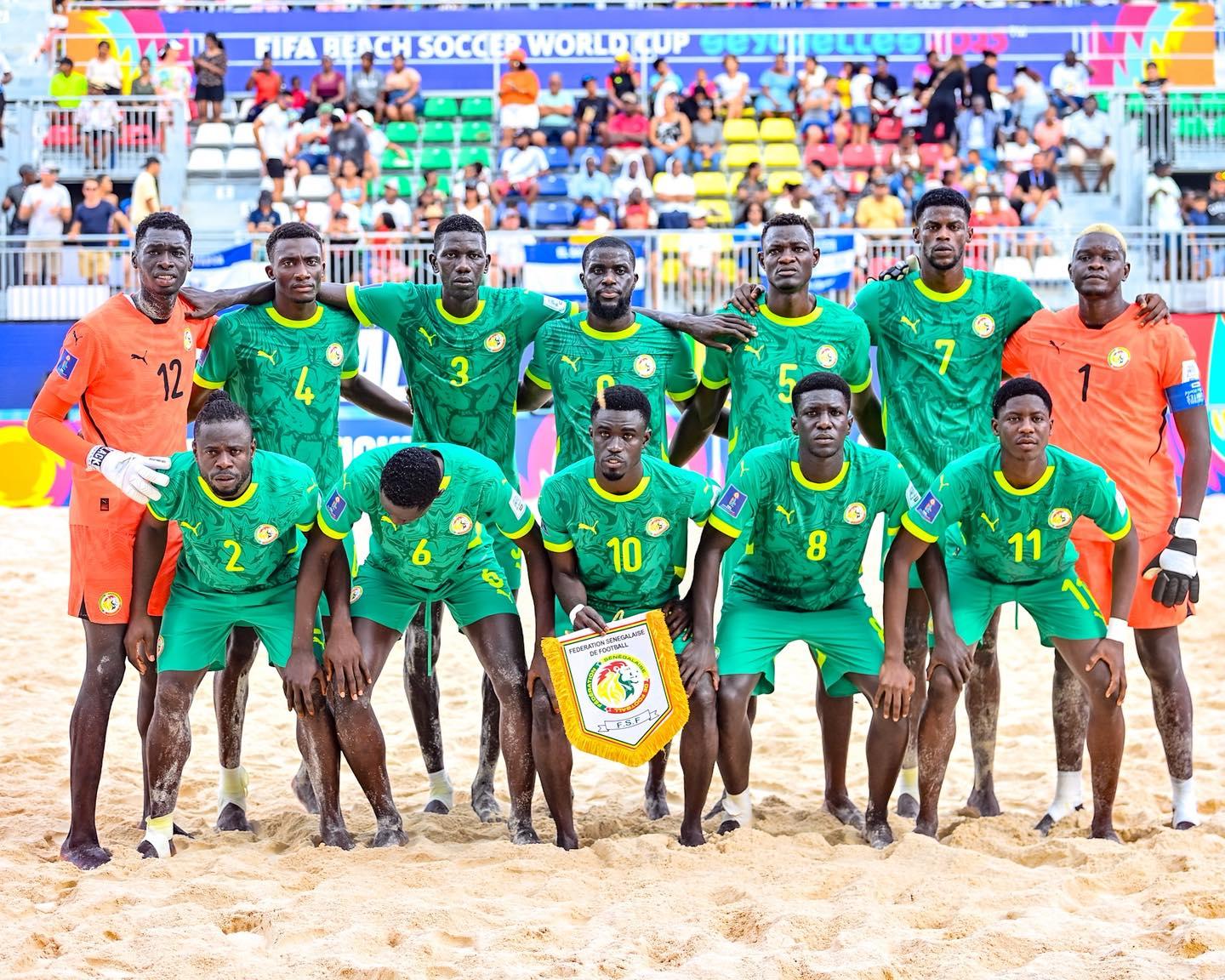 Mondial Beach Soccer : un sans-faute pour le Sénégal en phase de groupes