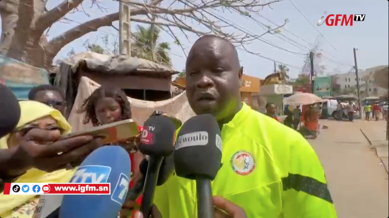 Effondrement d\'un immeuble à Ngor : le délégué de quartier fait le point et révèle 