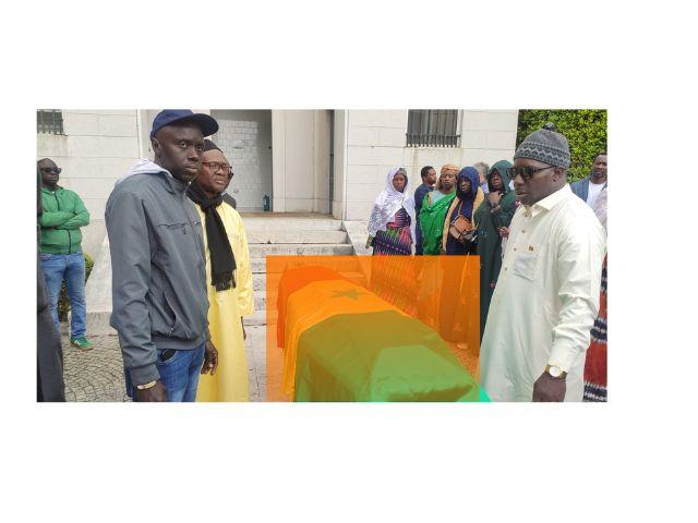 Dernier hommage à Nango Seck : Levée du corps à Brescia, inhumation prévue à Touba