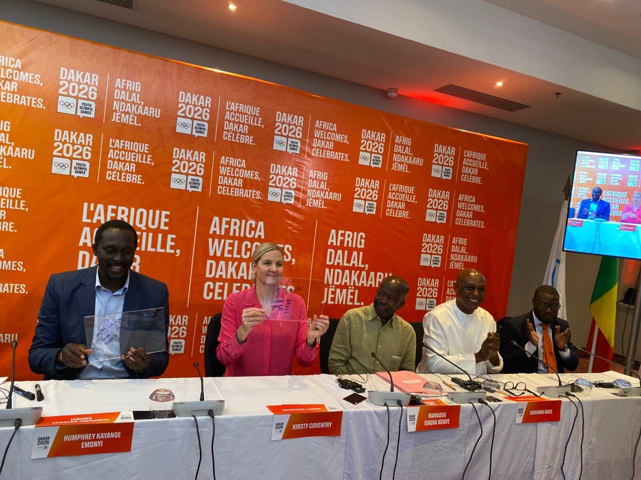JOJ DAKAR 2026-État d'avancement des travaux : le CIO livre ses impressions 