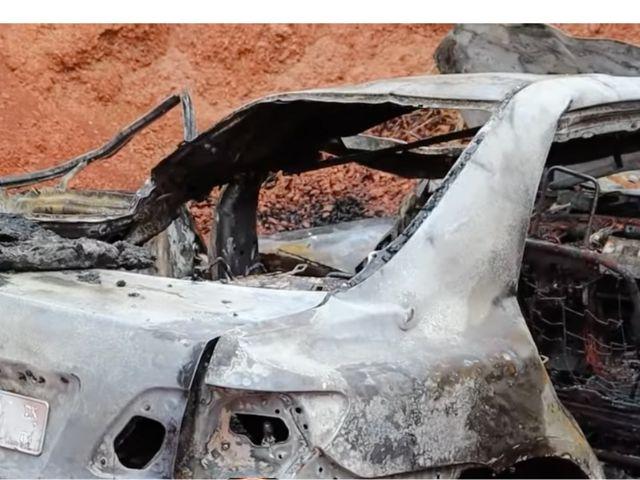 Ngoundiane : un véhicule tombe dans un ravin et s’embrase, trois morts enregistrés
