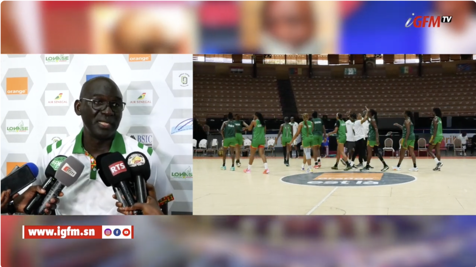 Visa, préparation, chances...Les vérités du coach adjoint des LIONNES du BASKET