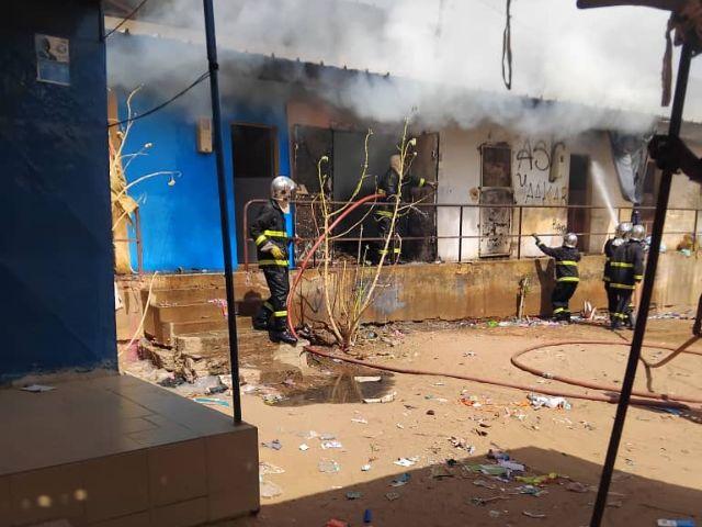 Incendie au marché central de Linguère : des cantines ravagées et plusieurs dégats 