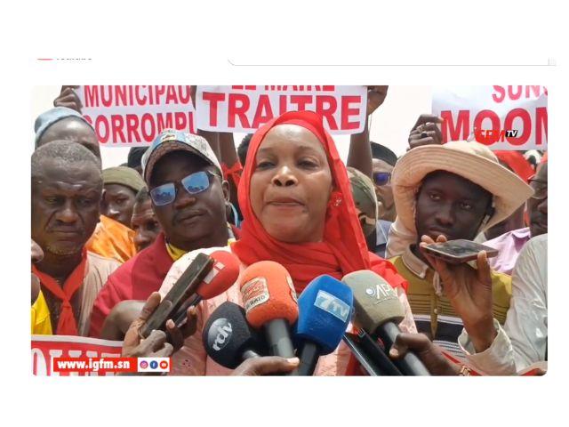 Marche de protestation à Mbane : 1026 hectares au cœur de la colère
