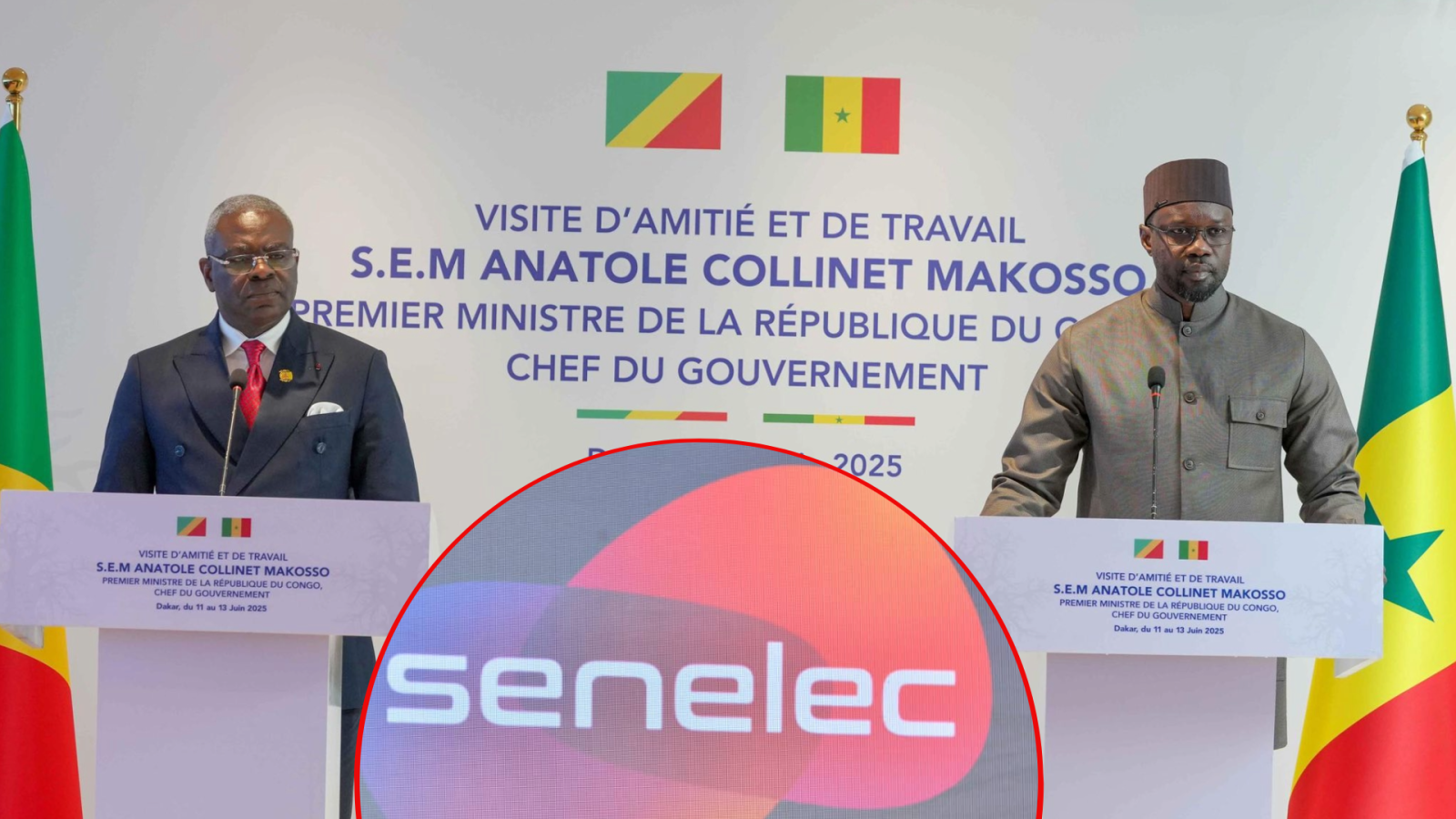 Le Pm. congolais confirme la suspension du contrat d’affermage signé avec Sénélec