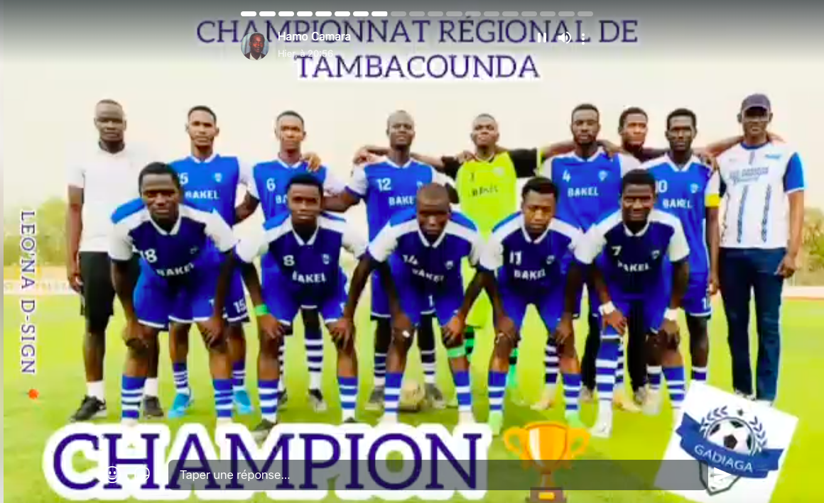 L’Asc Gadiaga de Bakel accède en National 2