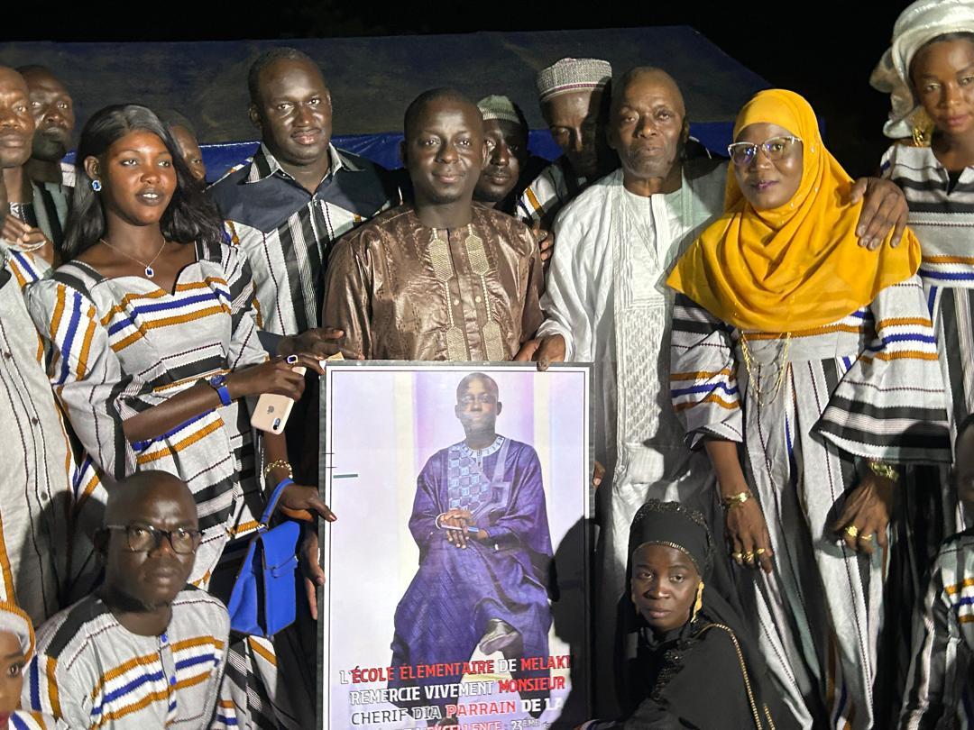 Linguère : le journaliste Cherif Dia honoré par l’école élémentaire de Mélakh 
