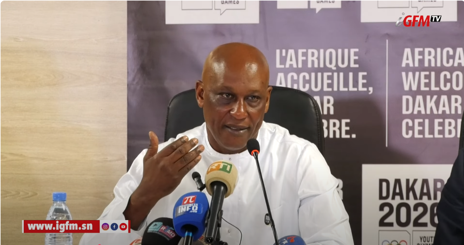Ibrahima WADE sur les préparatifs des JOJ : «La pression est élevée»