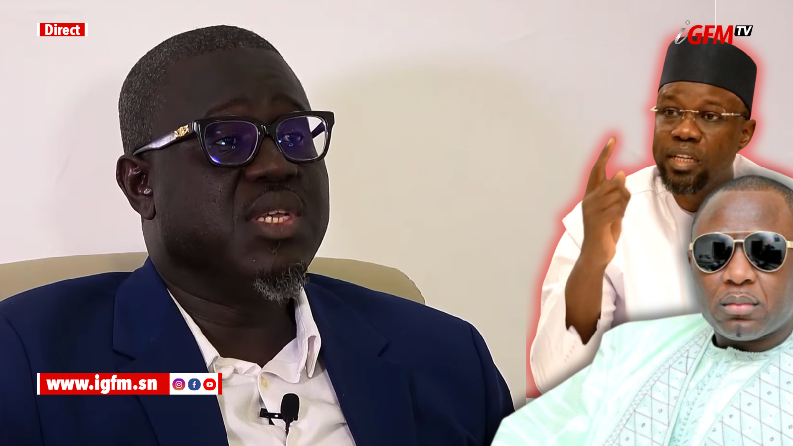 DIRECT - Textes de son parti, sortie Sonko, Badara Gadiaga...: Tahirou Sarr brise le silence