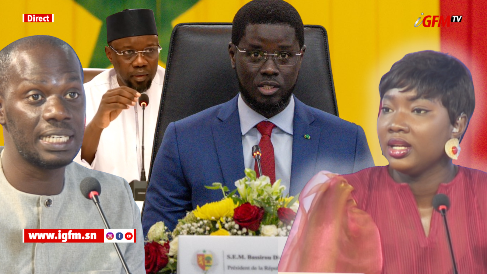 DIRECT -  Sonko et Diomaye, la «divergence» balayée, actu chaude...: Décryptage avec Dr. Samba Faye !