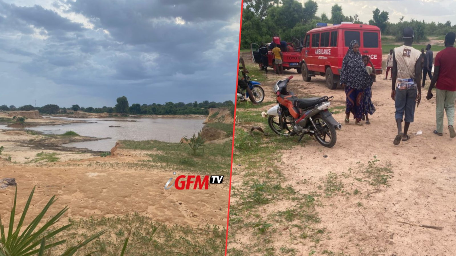 Drame à Kounguel : Trois garçons morts noyés dans une carrière de sable remplie d\'eau pluviale