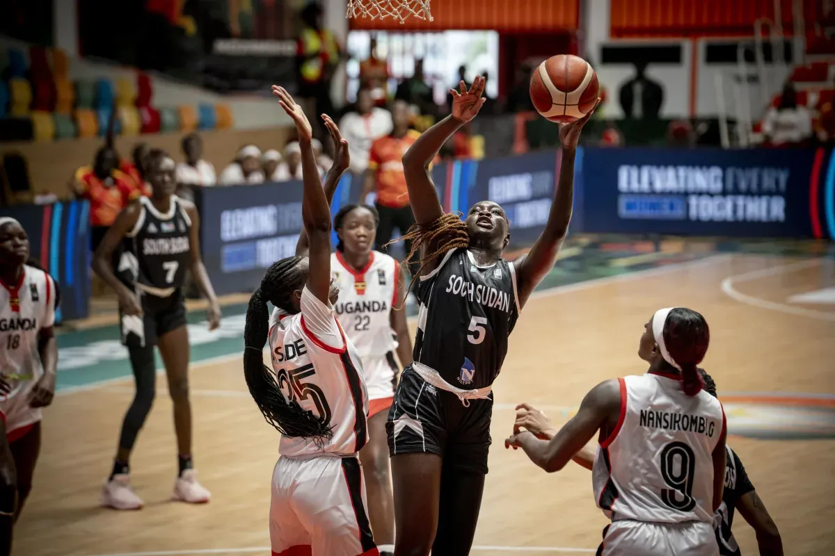 AFROBASKET : le Soudan du SUD en 1/2 finales pour sa première participation