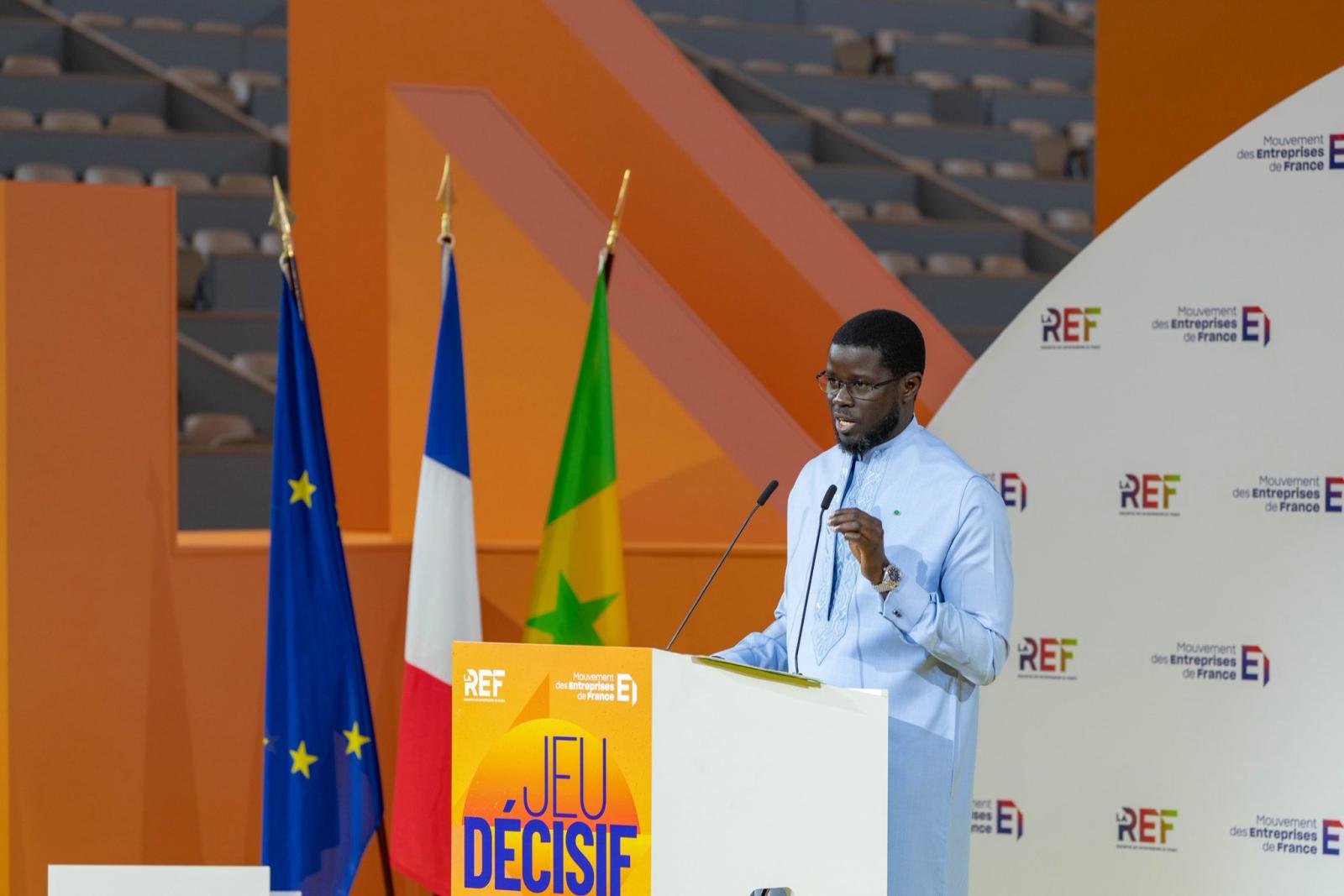 Visite à Paris : ce que le Président DIOMAYE a dit au patronat français