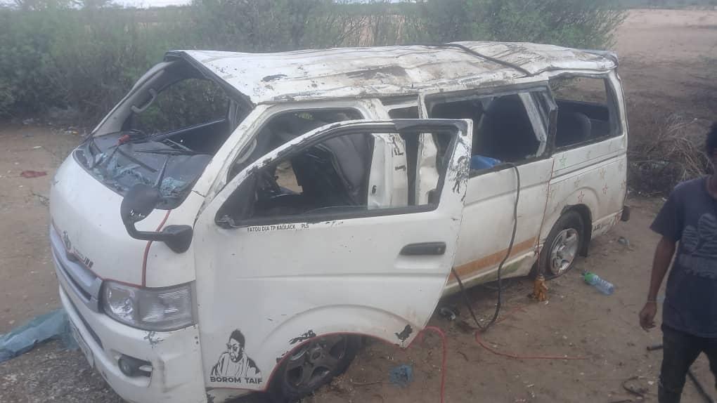 Saint-Louis : un minibus fait plusieurs tonneaux, 24 blessés