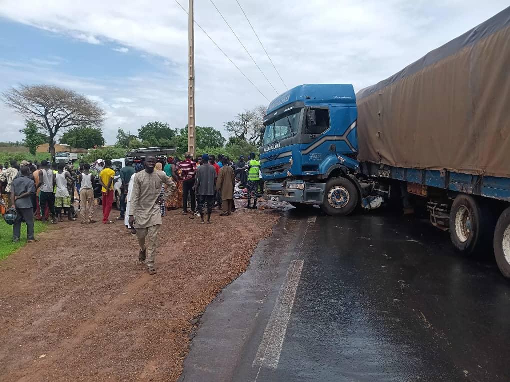 Accident à Sandiara : 4 morts et plusieurs blessés