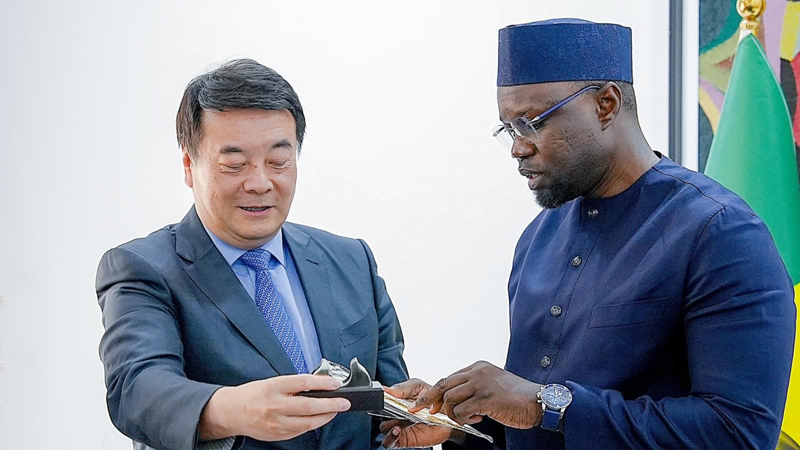 Diplomatie : L’ambassadeur de chine reçu par Ousmane Sonko