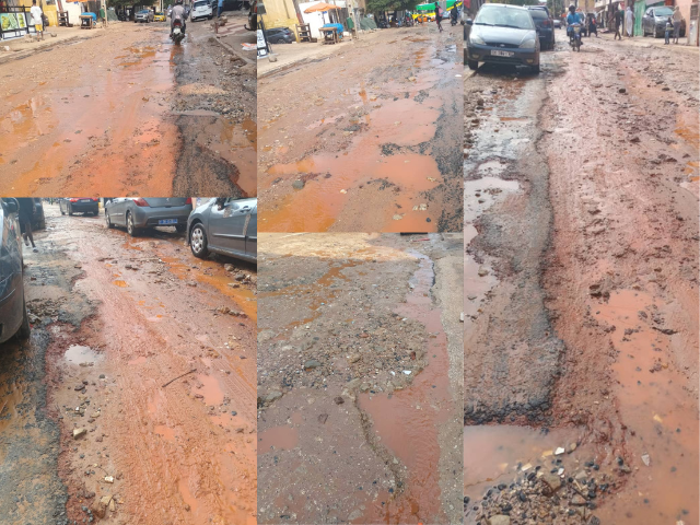 Fortes pluies à Dakar : Grand Yoff et Dieupeul-Derké dévoilent l’état dégradé de leurs rues