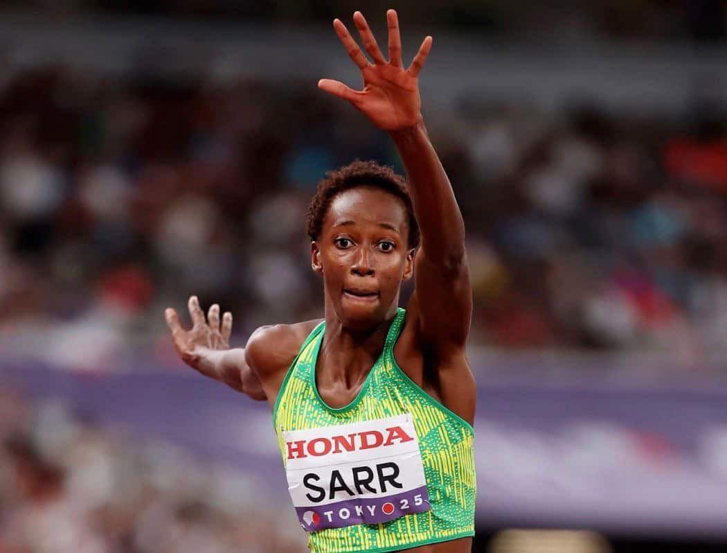 MONDIAUX D'ATHLÉTISME : performance remarquable pour Saly SARR 