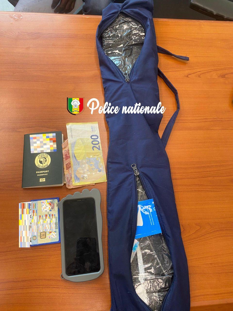 Division opérationnelle de l’OCRTIS : interpellation d’une mule en partance de Praia