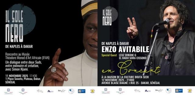 Il Sole Nero : Un dialogue musical et artistique entre Naples et Dakar