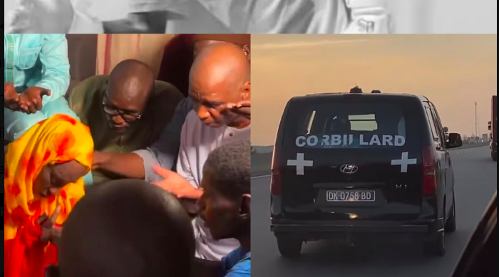 Dakar : arrivée de la dépouille de Cheikh Touré, sa mère bouleversée