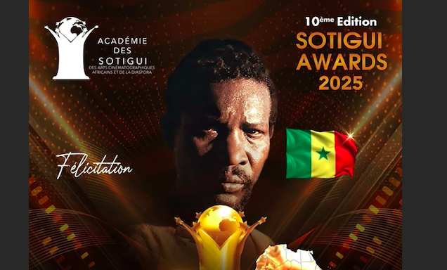 Sotigui Awards 2025 : l\'acteur Ibrahim Mbaye couronné d\'or! 