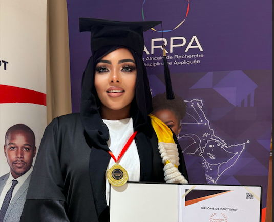 Yacine Rassoul Sèye, honorée du titre de Docteur Honoris Causa pour son engagement en faveur de l\'environnement !