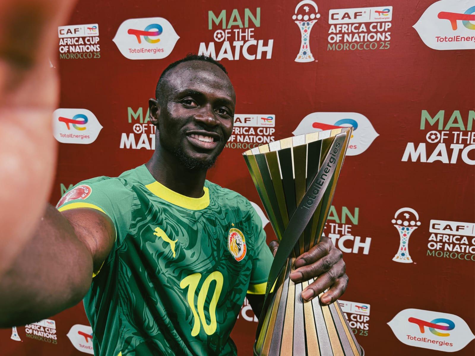 CAN 2025 : la grande annonce de Sadio Mané après la victoire face à l'Égypte 