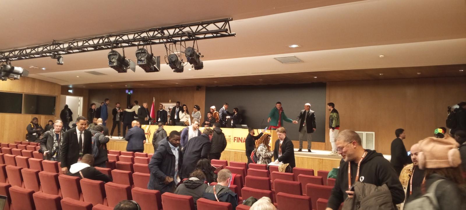 La presse marocaine empêche la tenue de la conférence de presse de Pape THIAW 