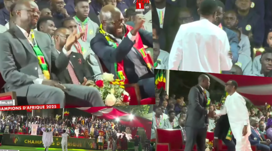 Accueil des Lions : Youssou Ndour enflamme le Palais