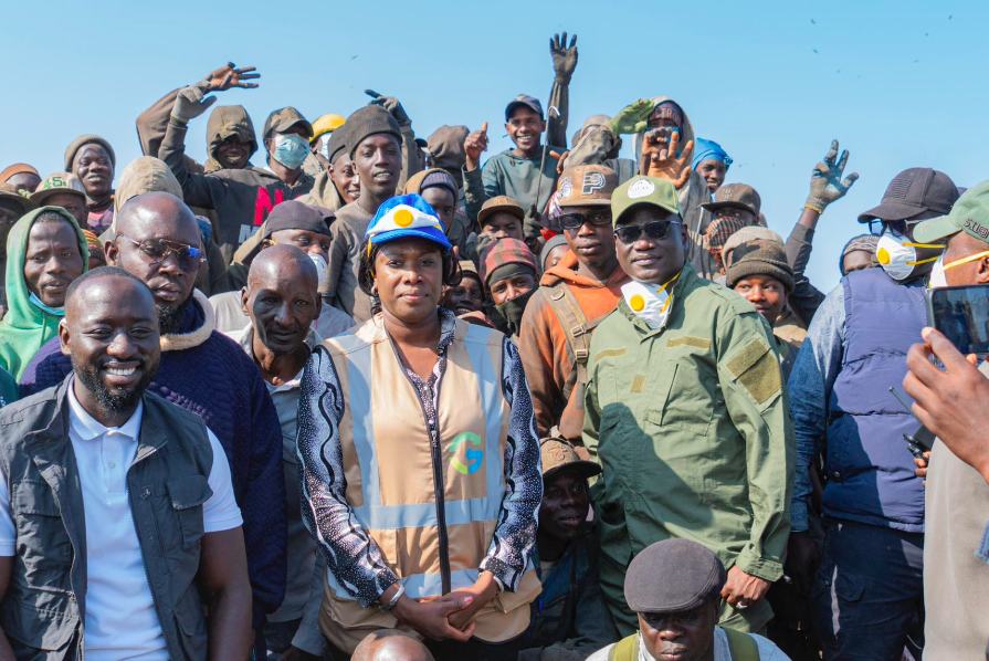 Dr El Hadji Abdourahmane Diouf effectue une visite à Mbeubeuss et au parc paysager de Cambérène