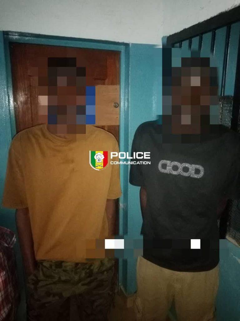 Grand Yoff : interpellation de deux individus en pleine action 