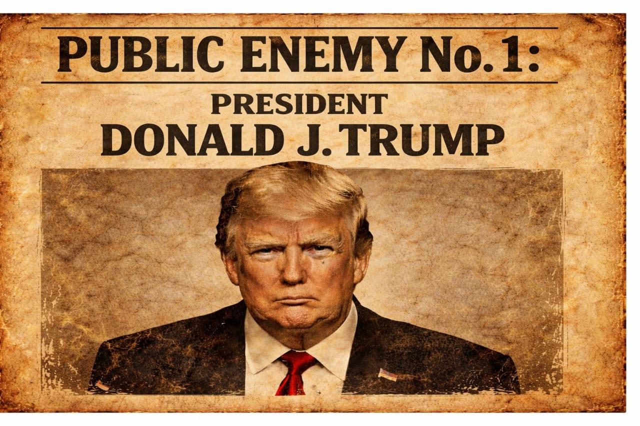 Président Trump : Ennemi public numéro 1