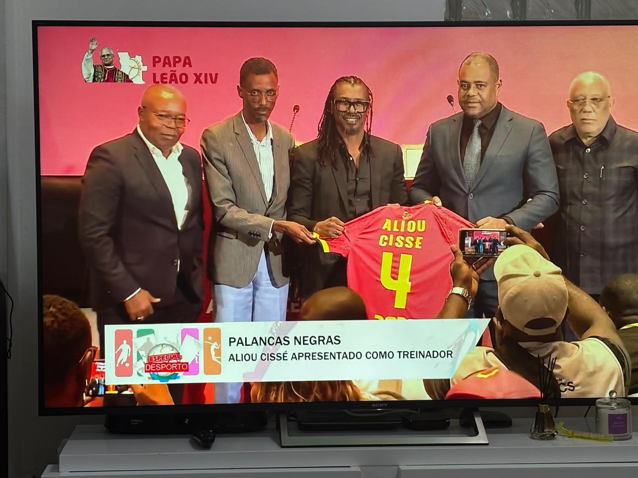 Aliou Cissé nouveau sélectionneur de l'Angola 