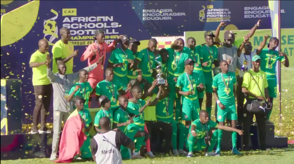 Championnat Africain de Football scolaire : le Sénégal sacré face à l'Ouganda