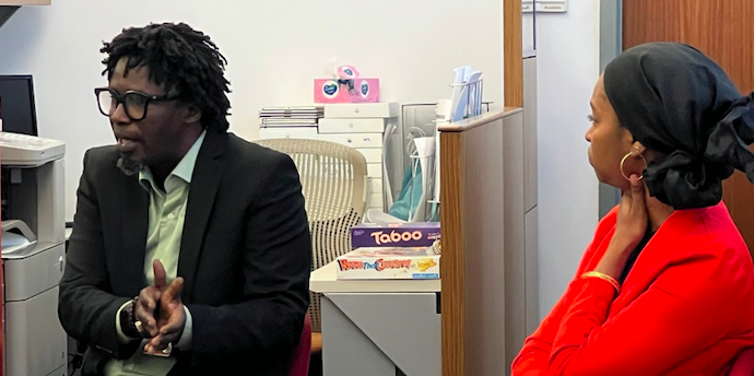 American Center Dakar : Omar Brams Mbaye projette \