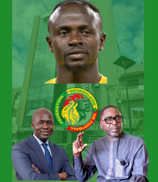 PAPE ALE NIANG sermonne la Fédé de Foot