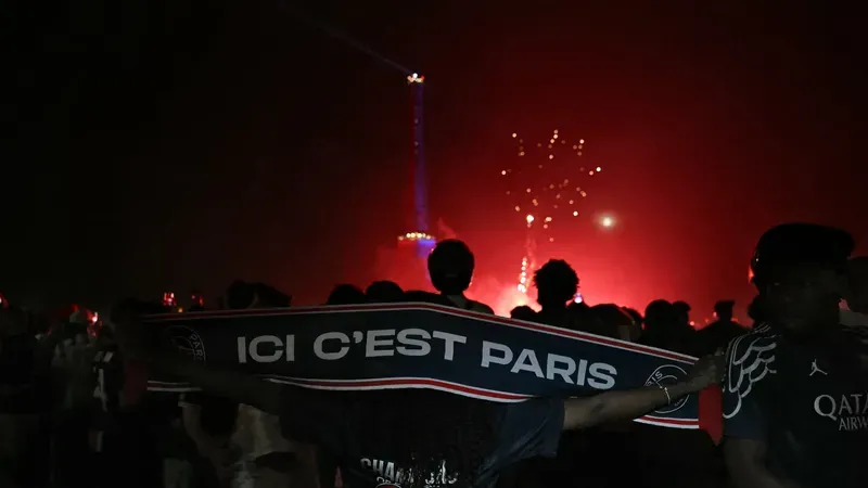 Finale Ligue des Champions : 15 interpellations et 26 interventions des pompiers après la victoire du PSG