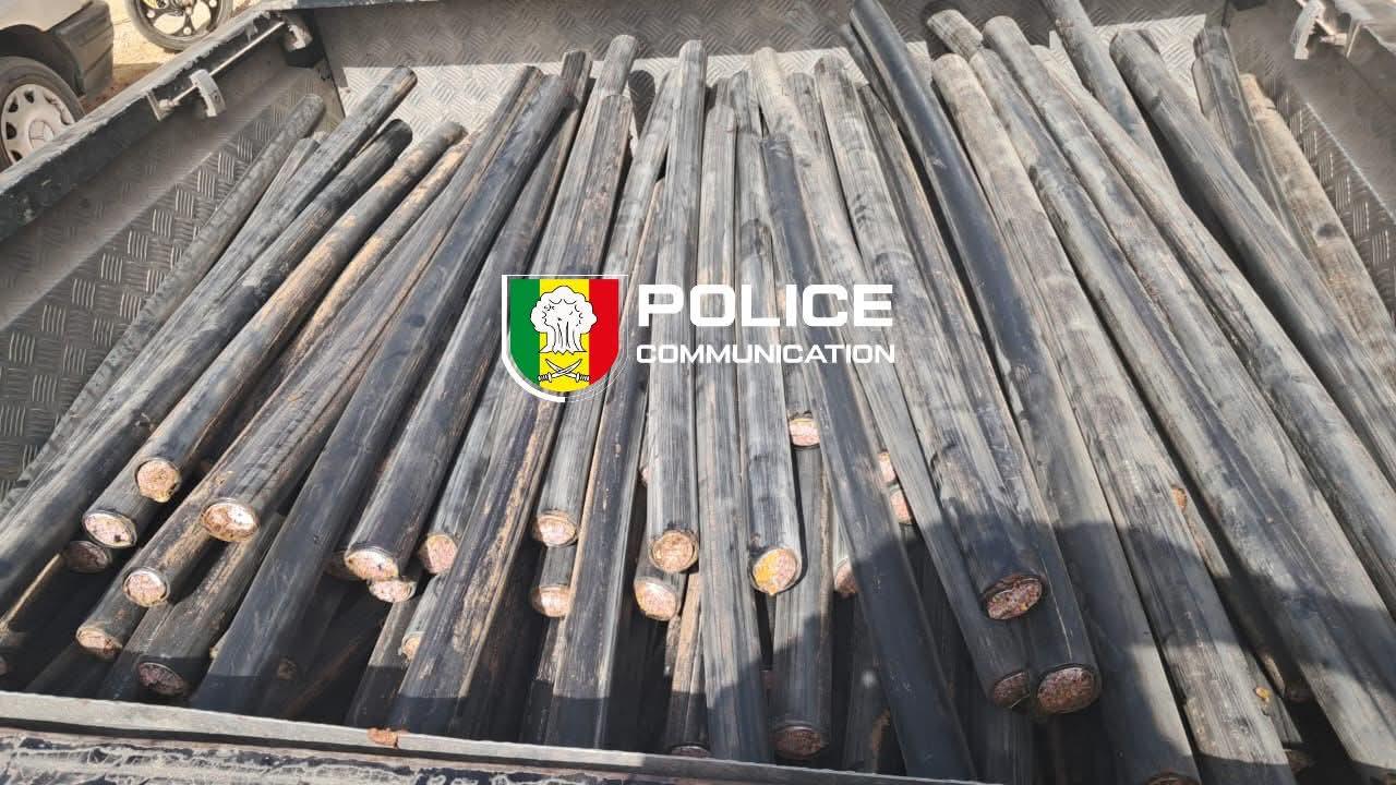 Mbour : pris en flagrant délit, un voleur de câbles télécoms interpellé 