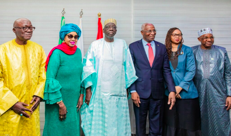 Guinée Conakry- Audience du PM avec une délégation d\'opérateurs économiques sénégalais