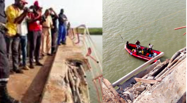 Ziguinchor-  Pont Emile Badiane- Un minibus chute dans les eaux 