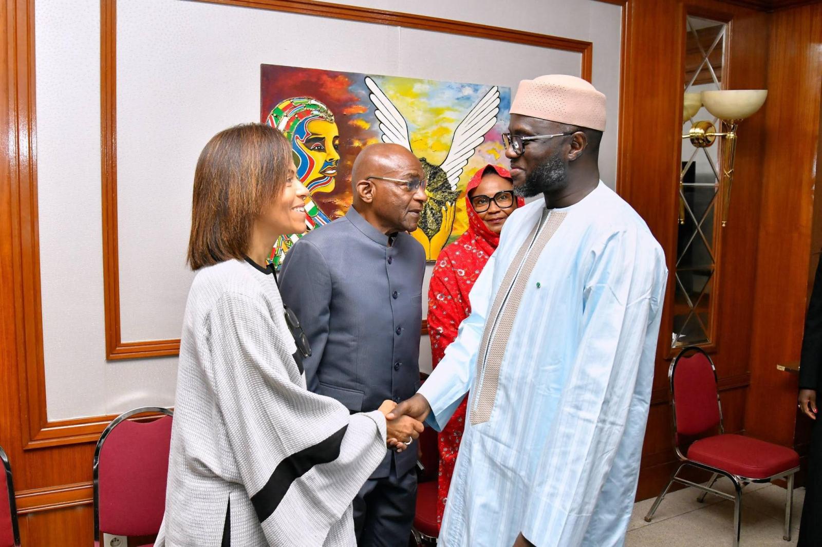 Centenaire de Wade : El Malick Ndiaye représente Sonko et salue « l’enracinement de la démocratie »
