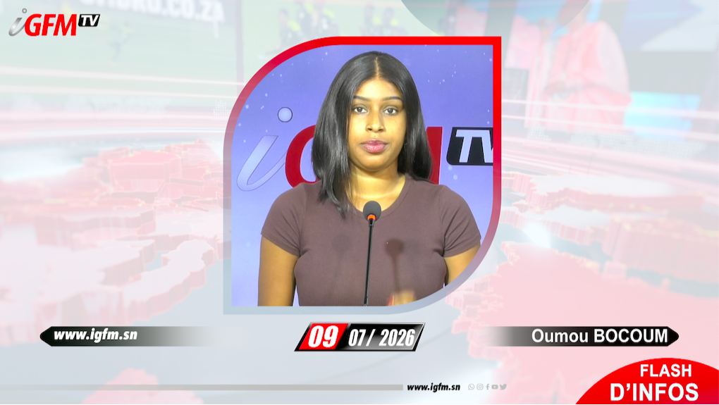 Flash d\'Infos Matin IGFM TV du 09 - Juillet - 2026 avec Oumou BOCOUM