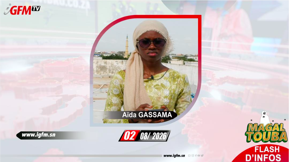 Flash d\'Infos IGFM TV du 02 AOUT 2026 avec Aïda GASSAMA